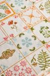 Printed Pattern Ruffle Edge Tablecloth