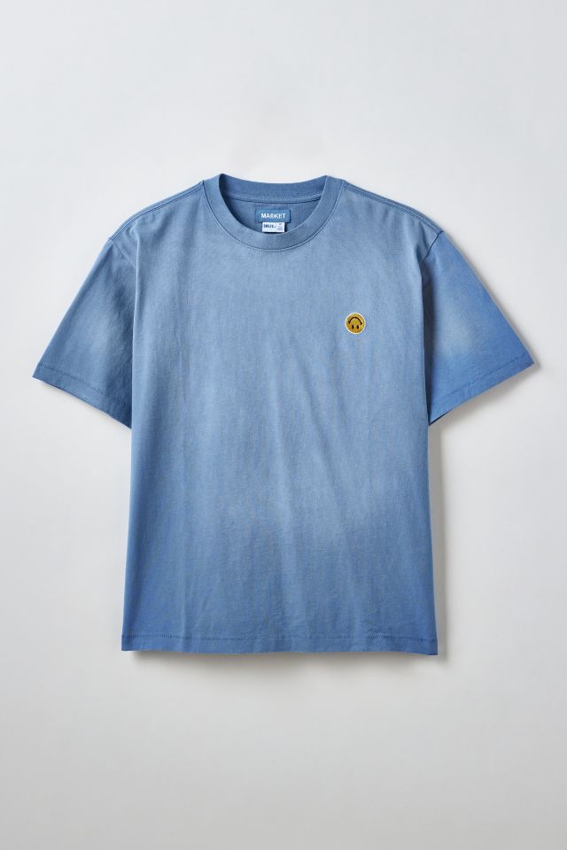 Market X Smiley Icon Sunfaded Cotton Tee #1