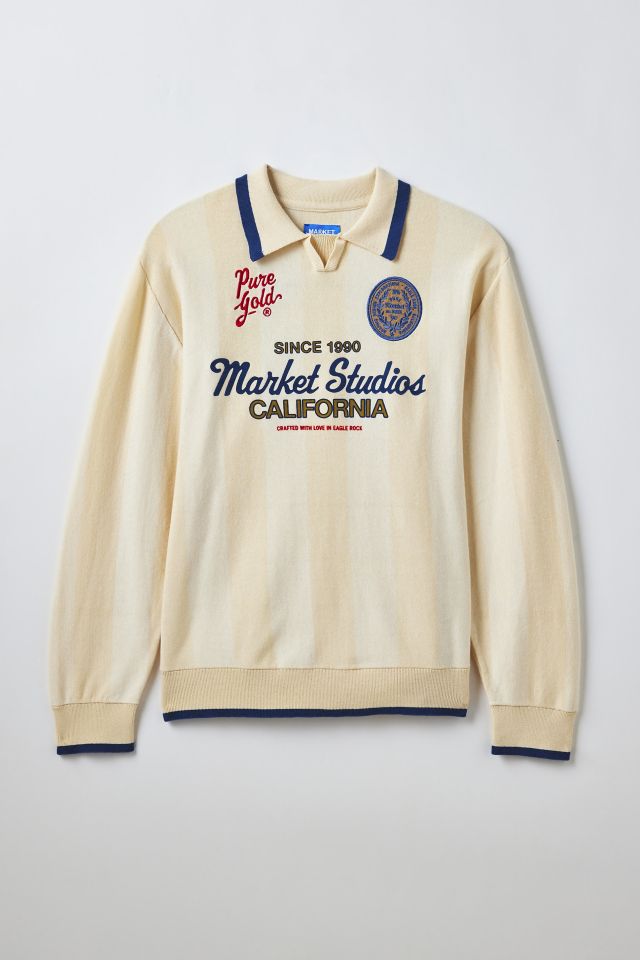 Market Pure Gold Icon Collared Sweater #1
