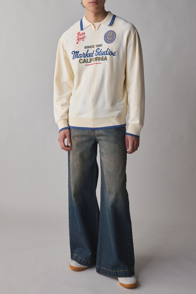 Market Pure Gold Icon Collared Sweater #3