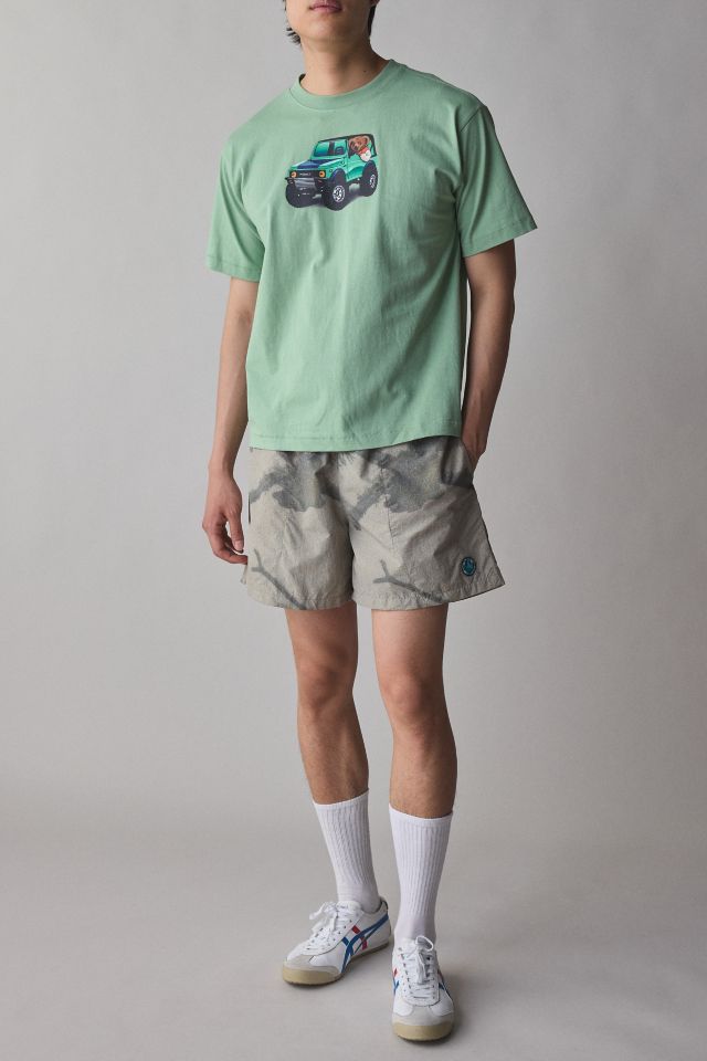 Market X Smiley Atlas Printed Tech Short #3