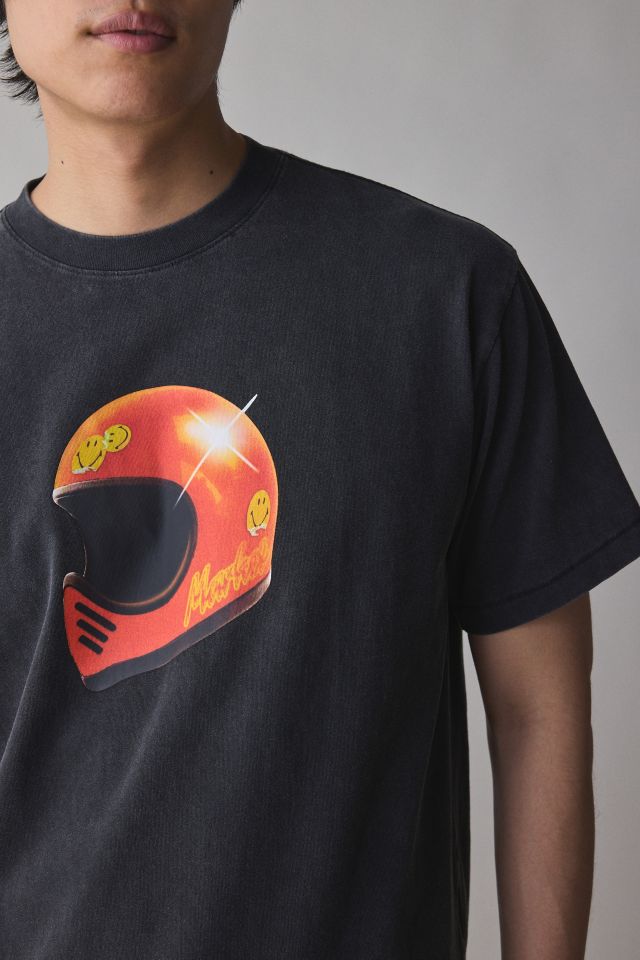 T-shirt graphique Market X Smiley Full Face Helmet #4