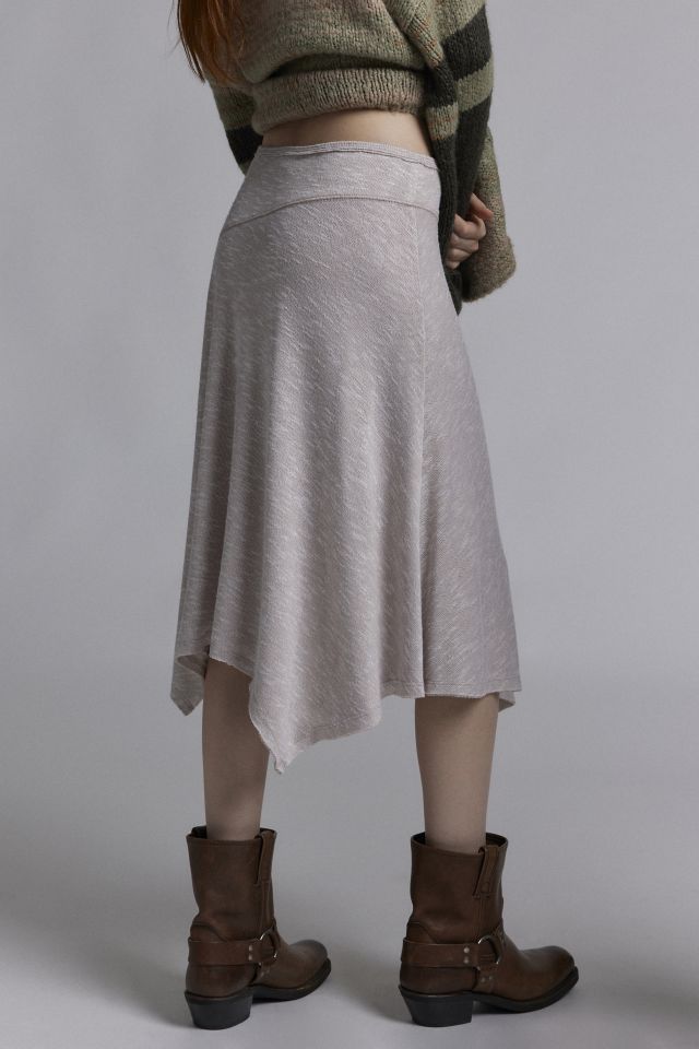 Kimchi Blue Melissa Asymmetric Knit Midi Skirt #1