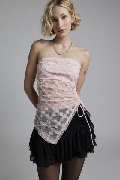 トップス rosy monster rosy crazy organdy tops Free People Everything's Rosy Bodysuit in Icy Combo | REVOLVE