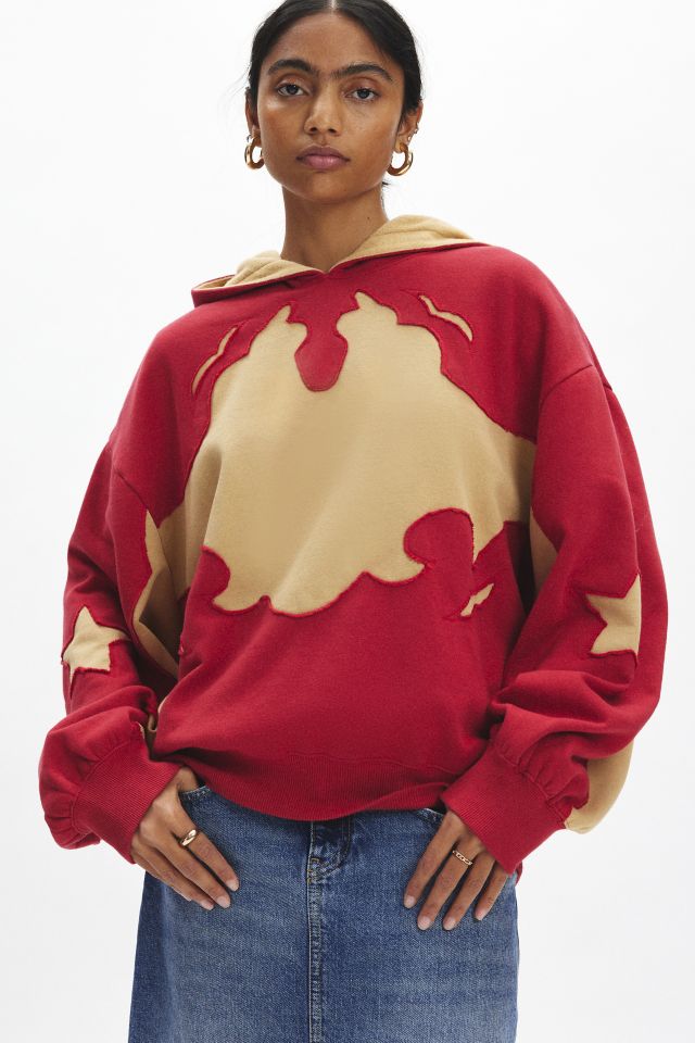 BDG Glenn Western Oversized Hoodie Sweatshirt #1