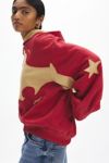 BDG Glenn Western Oversized Hoodie Sweatshirt