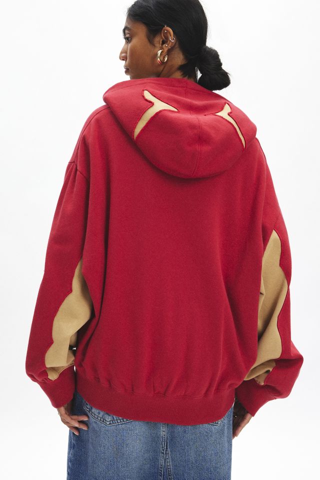 BDG Glenn Western Oversized Hoodie Sweatshirt #3