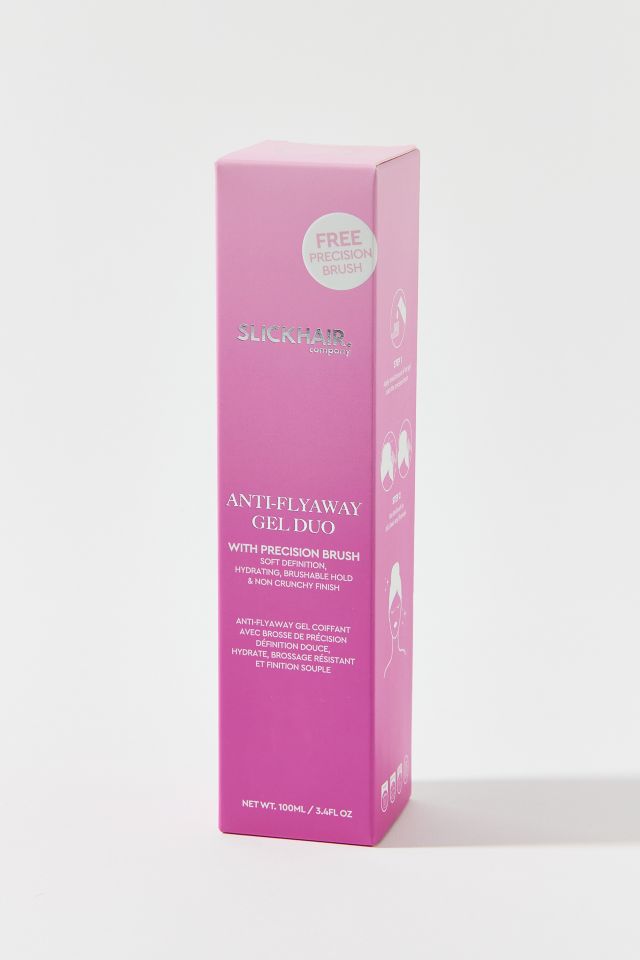 Slick Hair Anti-Flyaway Gel & Precision Brush Set #1