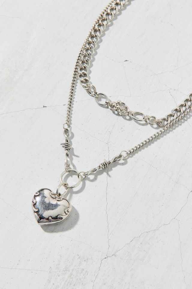 Ember Heart Layered Necklace #1