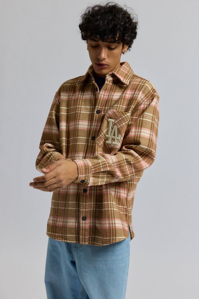 Chemise en flanelle à manches longues Pro Standard MLB Los Angeles Dodgers #4
