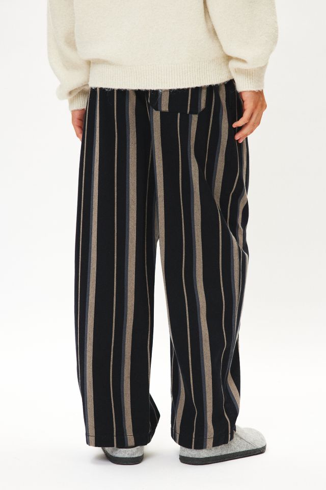 Pantalon de plage ample rayé UO #1