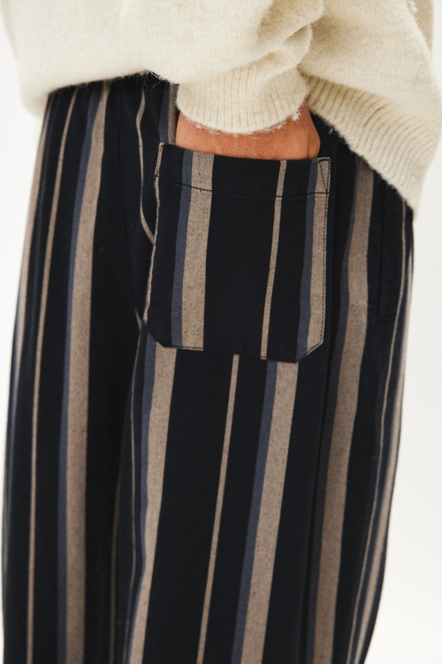 Pantalon de plage ample rayé UO #3