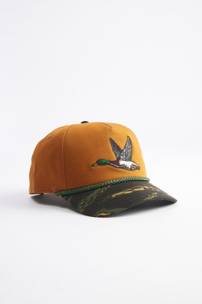 AMERICAN NEEDLE PHEASANT CAMO BRIM BASEBALL HAT IN KHAKI, MEN'S AT URBAN OUTFITTERS 