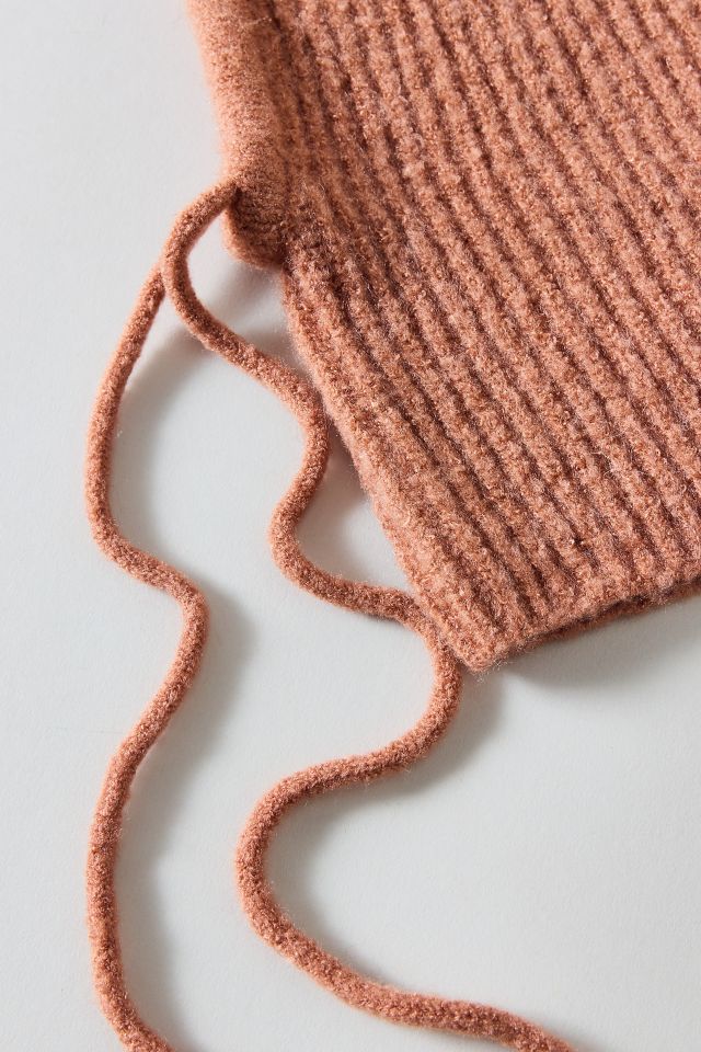 Ribbed Knit Hooded Balaclava #2