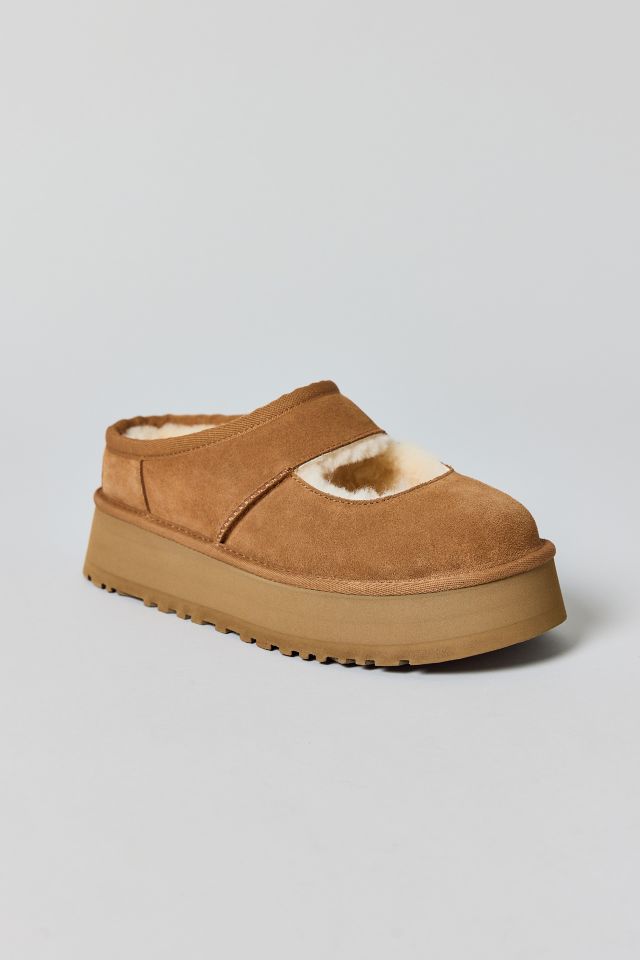 UGG Women's Bea Shearling Platform Mary Jane Shoe #2