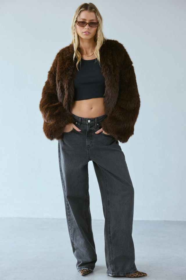 Ghospell Rylee Faux Fur Coat #3