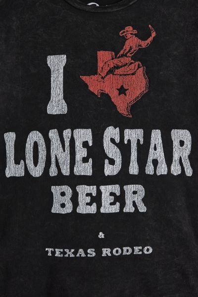 Lone Star Beer Texas Graphic Tee