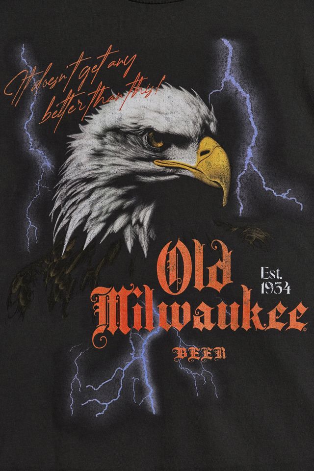 Old Milwaukee Eagle Graphic Tee #1