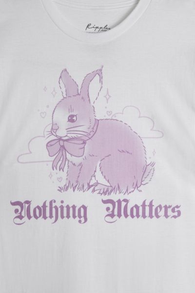 Nothing Matters Cotton Graphic Tee