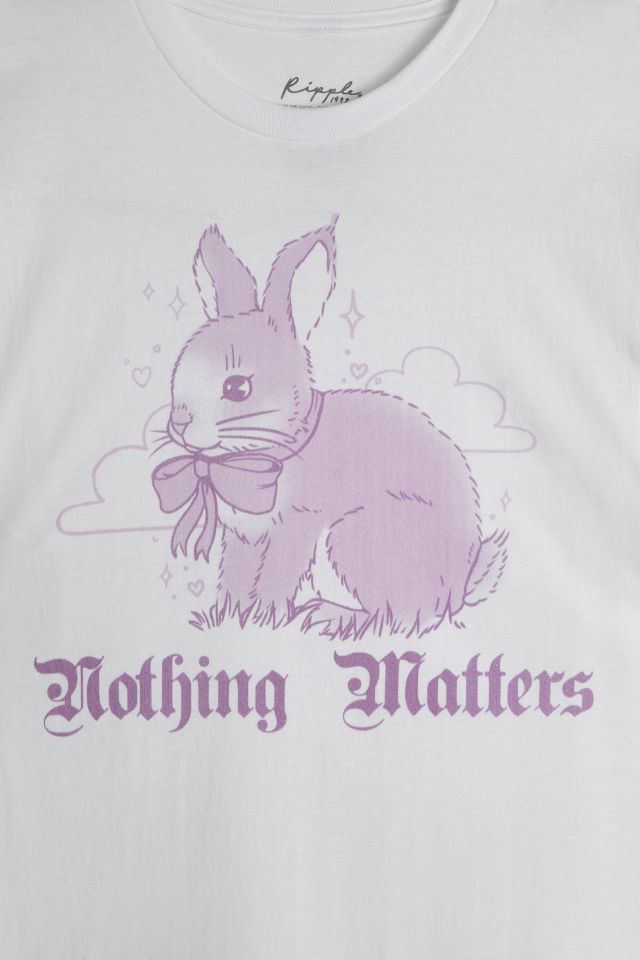 Nothing Matters Cotton Graphic Tee #1