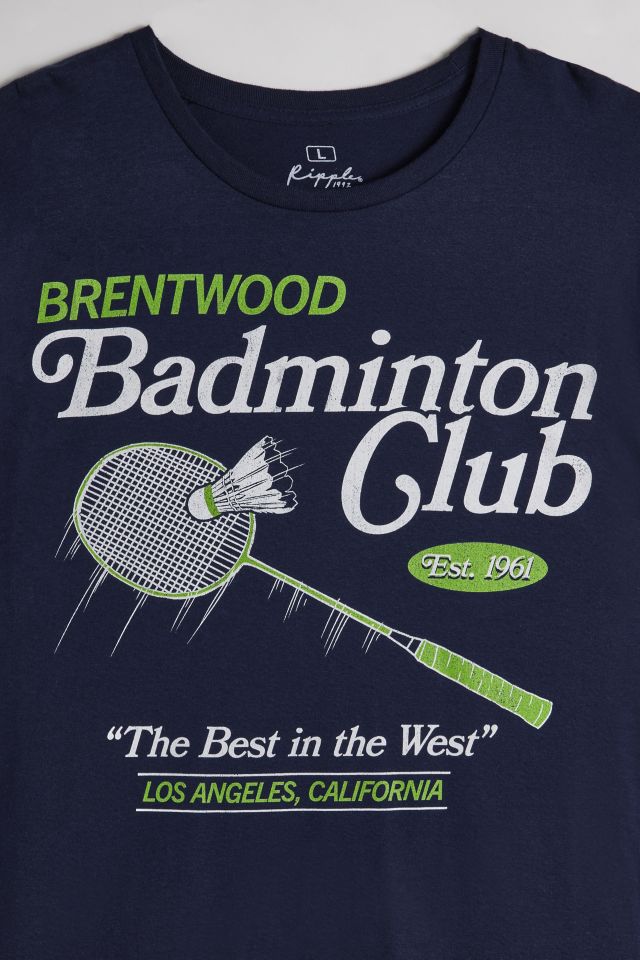 Badminton Club Cotton Graphic Tee | Urban Outfitters