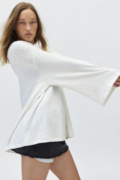 Urban Renewal Remnants Oversized Boatneck Long Sleeve Tee