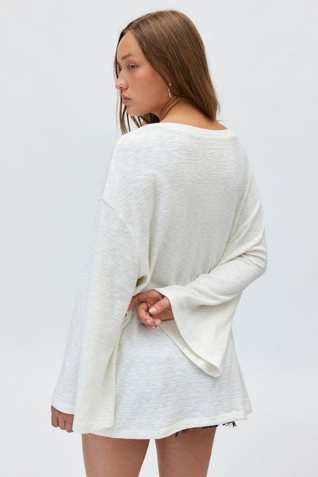 Urban Renewal Remnants Oversized Boatneck Long Sleeve Tee #3