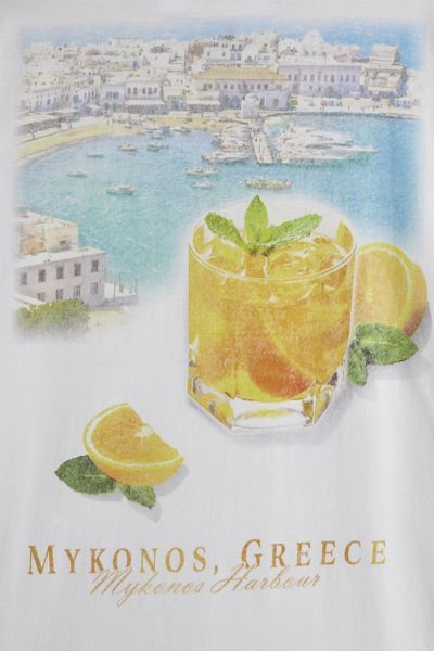 Mykonos Oranges Graphic Tee