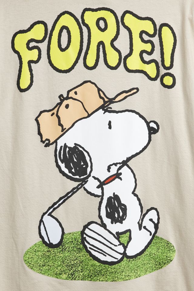 Peanuts Snoopy Fore Graphic Tee #2