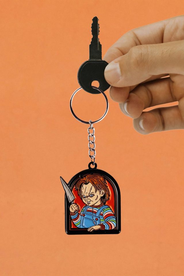 Halloween Horror Enamel Keychain #2
