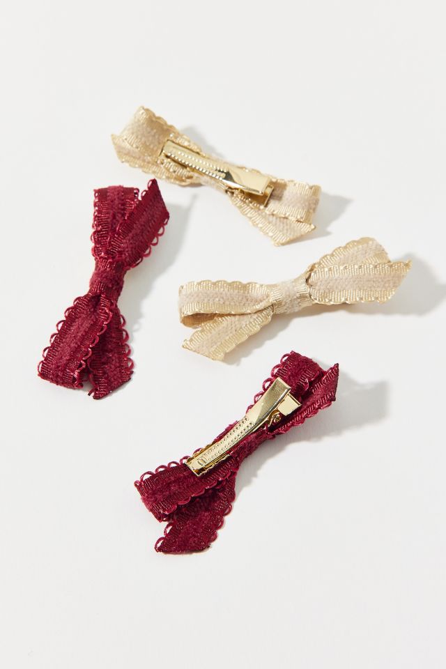 Mini Hair Bow Clip Set #2