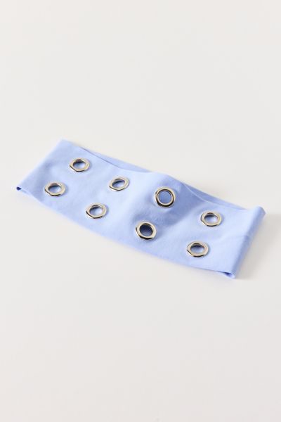 Urban Outfitters Grommet Soft And Stretchy Wide Headband In Powder Blue, Women's At