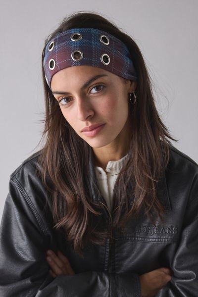 Urban Outfitters Grommet Soft And Stretchy Wide Headband In Navy, Women's At  In Blue