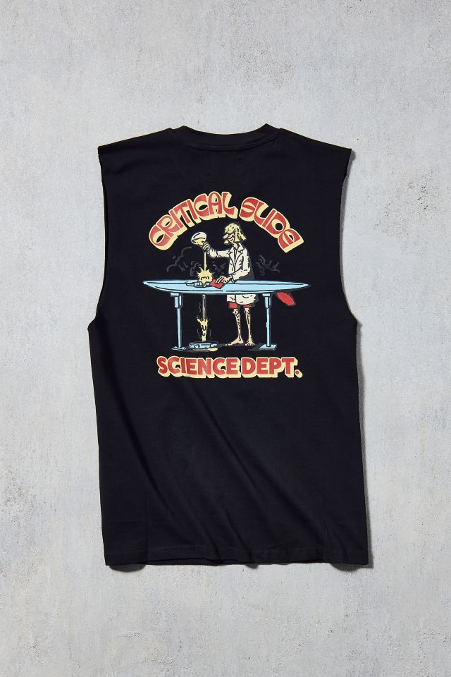 The Critical Slide Society UO Exclusive Science Dept. Graphic Muscle Tee #1