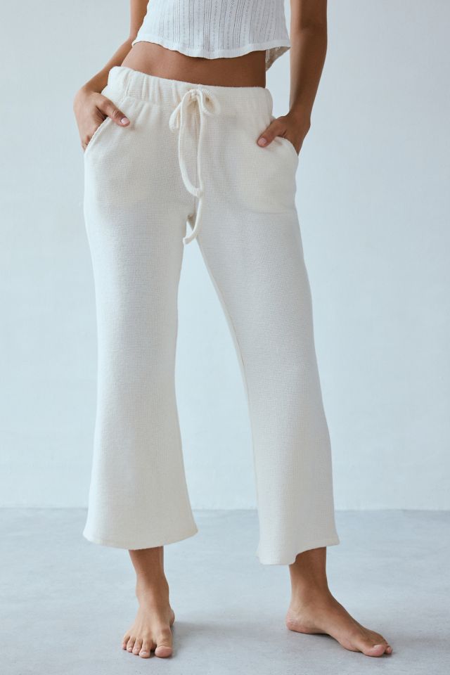 Out From Under Lived In Waffle Knit Kick Flare Pant #1