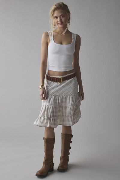 【Anyone more】Capy Layered Tiered Mini Skirt Amazon.com: Layered Ruffle Mini Skirts, Elegant and