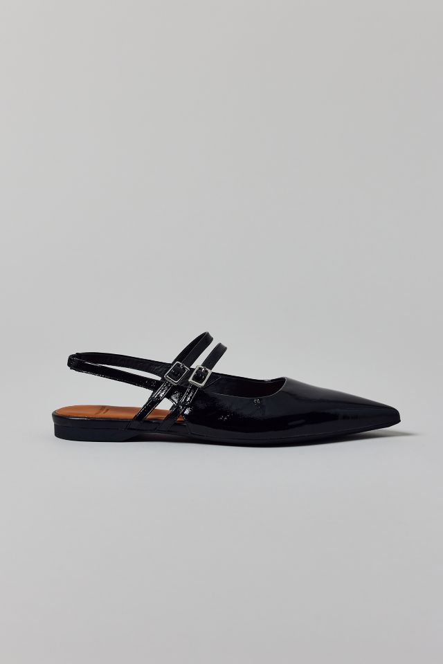 Vagabond Shoemakers Hermine Patent Leather Slingback Flat #1