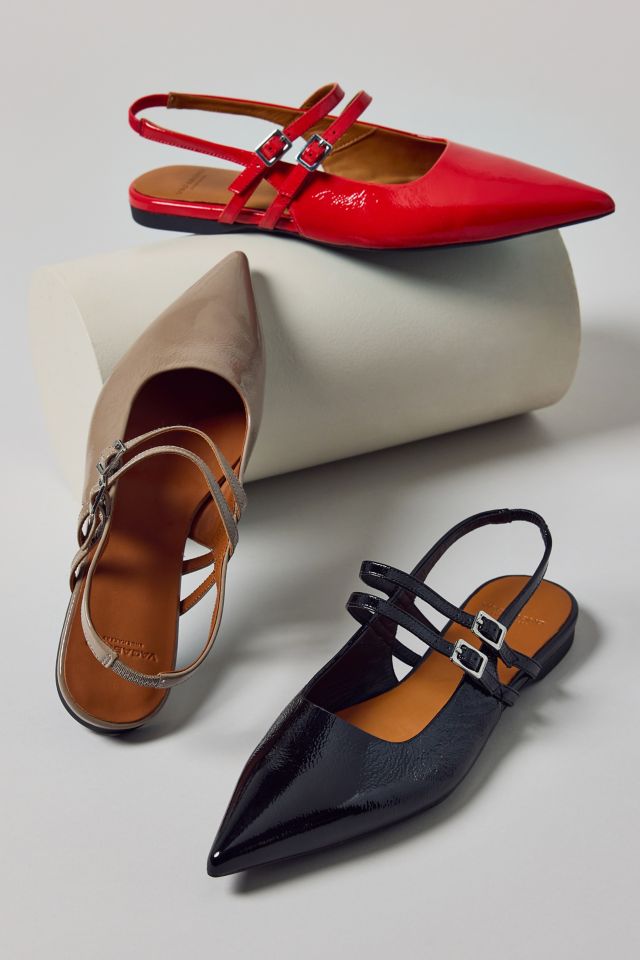 Vagabond Shoemakers Hermine Patent Leather Slingback Flat #3