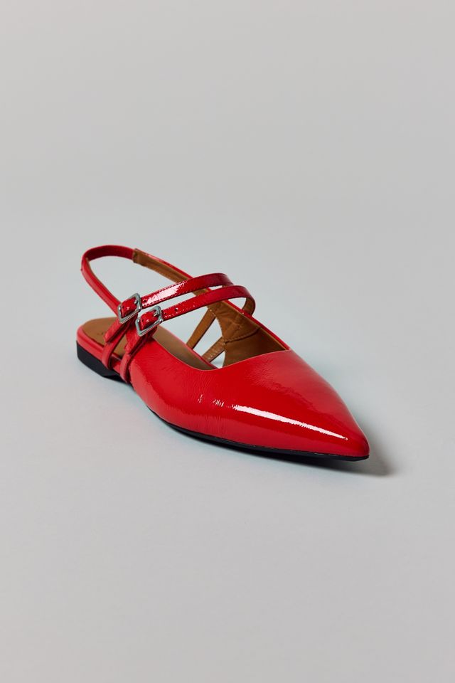 Vagabond Shoemakers Hermine Patent Leather Slingback Flat | Urban