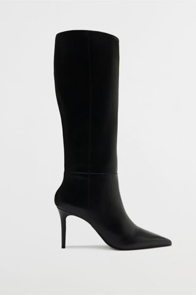 Schutz Leather Mikki Up Knee-High Boot
