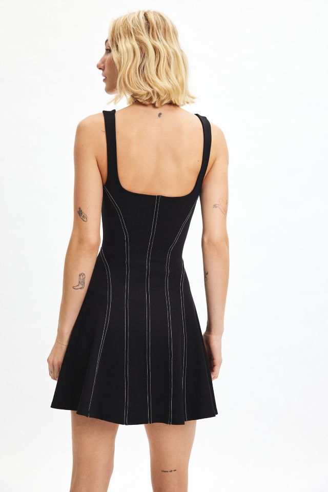 Kimchi Blue Mabel Corset Seam Fit-And-Flare Mini Dress #4