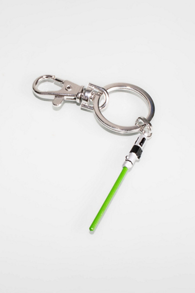 Star Wars Lightsaber Stainless Steel Keychain | Urban Outfitters