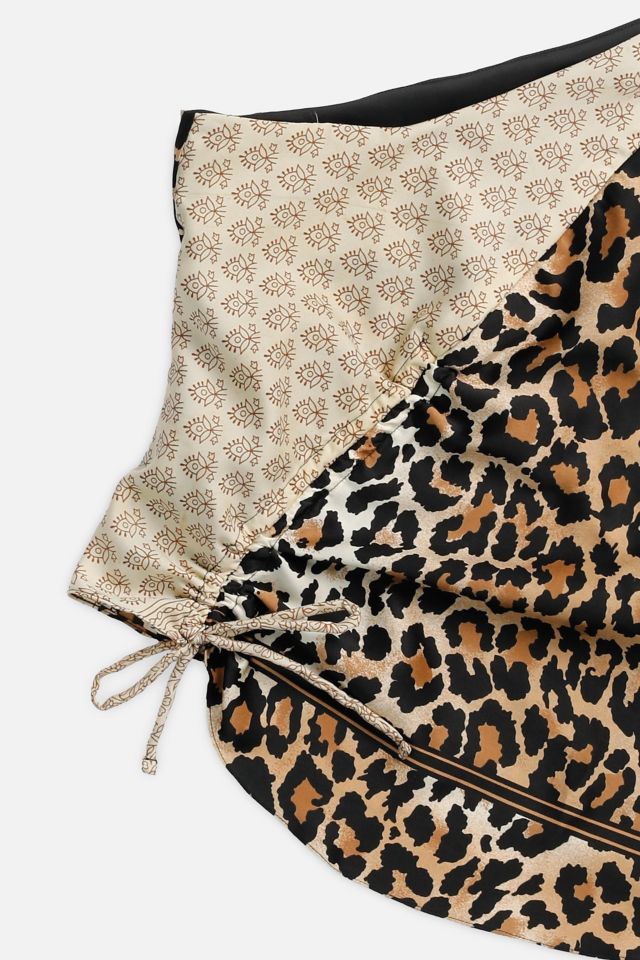 Rework Silk Scarf Ruche Tank 022 #2