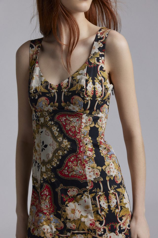 Kimchi Blue Mae Floral Ruffle Hem Mini Dress #1