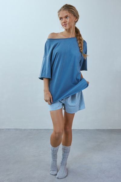 Out From Under Chill Out Off-The-Shoulder Tee Product Page