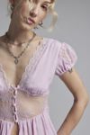 Kimchi Blue Isabella Puff Sleeve Lace Blouse