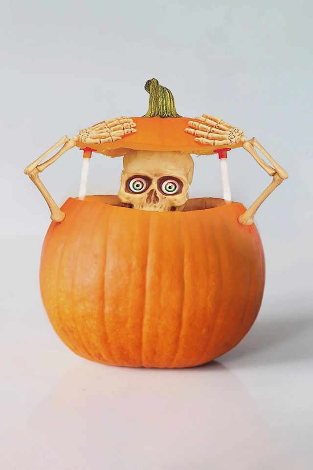 Light-Up Pumpkin Peeper Decorating Kit #2