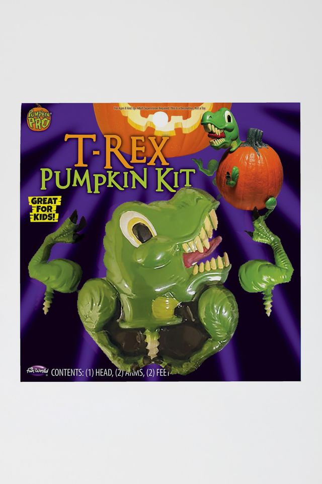 Halloween T-Rex Dinosaur Pumpkin Decorating Kit #1