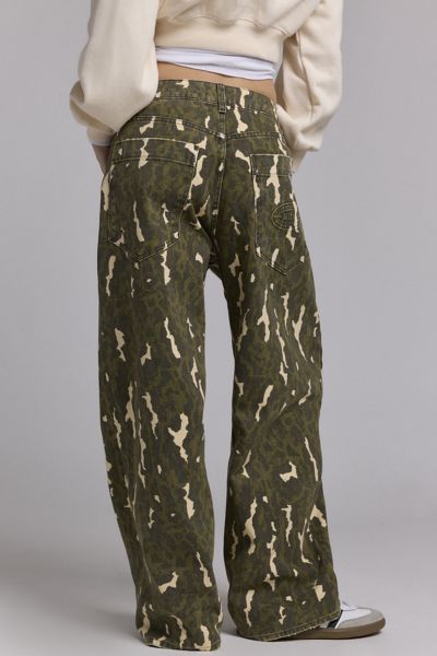 BDG Jaya Printed Oversized Baggy Boyfriend Jean