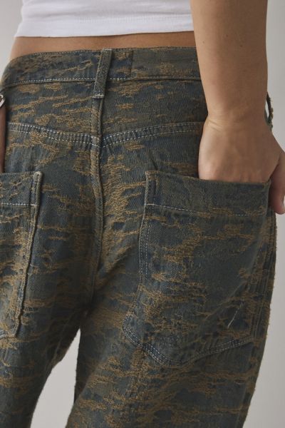 BDG Jaya Printed Baggy Boyfriend Jean